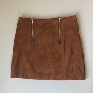 Velvet skirt